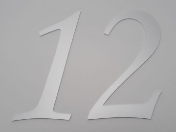 Huisnummer alu ano 1