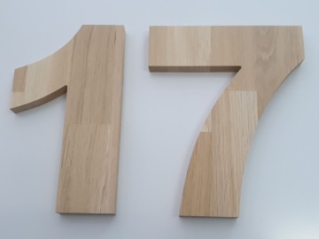 Huisnummer eiken 3