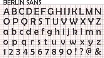 Letters berlinsans
