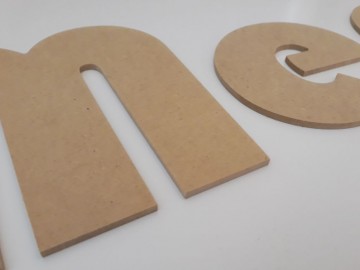 Letters mdf 4mm 4