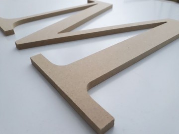 Letters mdf 8mm 0