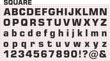 Letters square